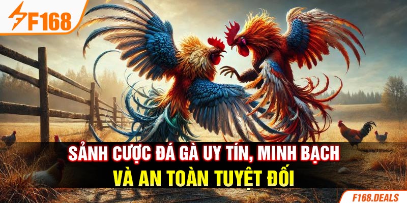 Sảnh cược đá gà uy tín, minh bạch và an toàn tuyệt đối